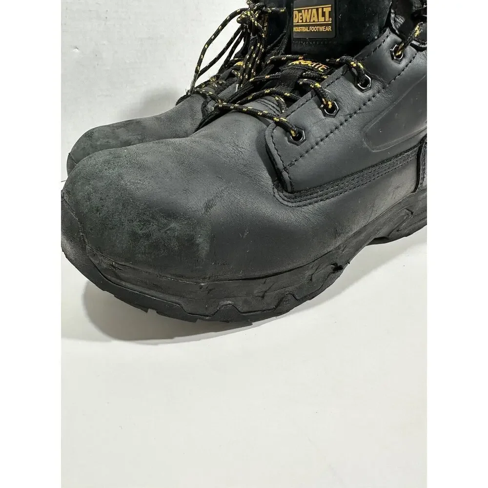 DEWALT ASTM F2413-18‎ Men's Steel Toe Work Boots Size 13 Black EVA Leather 77366